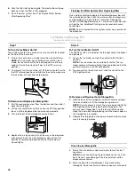 Preview for 16 page of KitchenAid 2308307 Use And Care Manual