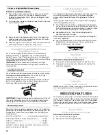 Preview for 18 page of KitchenAid 2308307 Use And Care Manual