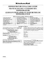 KitchenAid 2308392 Use & Care Manual предпросмотр