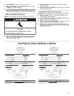 Preview for 11 page of KitchenAid 2308392 Use & Care Manual