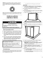 Preview for 5 page of KitchenAid 2311008 Refrigerator Use & Care Manual