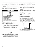 Preview for 6 page of KitchenAid 2311008 Refrigerator Use & Care Manual