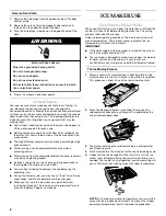 Preview for 8 page of KitchenAid 2313684A Use & Care Manual