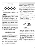 Preview for 9 page of KitchenAid 2313684A Use & Care Manual