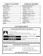 Preview for 2 page of KitchenAid 2313715A Use & Care Manual