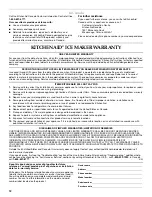 Preview for 12 page of KitchenAid 2313715A Use & Care Manual