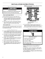 Preview for 4 page of KitchenAid 2313787 Use & Care Manual