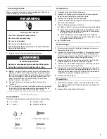 Preview for 7 page of KitchenAid 2313787 Use & Care Manual