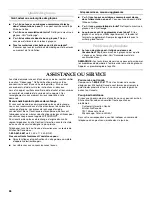 Preview for 26 page of KitchenAid 2313787 Use & Care Manual