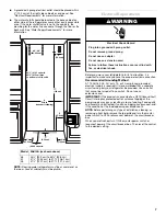 Предварительный просмотр 7 страницы KitchenAid 2316565B Installation Manual