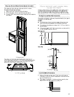 Предварительный просмотр 17 страницы KitchenAid 2316565B Installation Manual