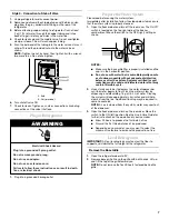 Preview for 7 page of KitchenAid 2318510 Installation Instructions Manual