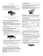 Предварительный просмотр 18 страницы KitchenAid 2318581 Use And Care Manual