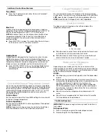 Preview for 4 page of KitchenAid 2318583 Use And Care Manual