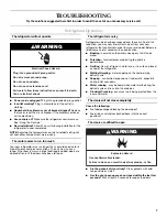 Preview for 7 page of KitchenAid 2318583 Use And Care Manual