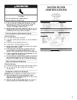 Preview for 9 page of KitchenAid 2318583 Use And Care Manual