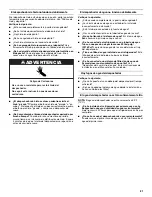 Preview for 21 page of KitchenAid 2318583 Use And Care Manual