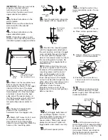 Предварительный просмотр 5 страницы KitchenAid 24" Above-the-Counter Microwave Oven Installation Instructions Manual