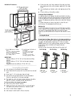 Preview for 5 page of KitchenAid 30" (76.2 CM) COMMERCIAL STYLE WALL-MOUNT CANOPY RANGE HOOD Installation Instructions And Use And Care Manual