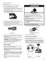 Preview for 23 page of KitchenAid 30" (76.2 CM) GAS BUILT-IN COOKTOP Installation Instructions Manual