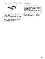 Preview for 25 page of KitchenAid 30" (76.2 CM) GAS BUILT-IN COOKTOP Installation Instructions Manual