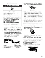 Preview for 43 page of KitchenAid 30" (76.2 CM) GAS BUILT-IN COOKTOP Installation Instructions Manual