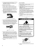 Preview for 50 page of KitchenAid 30" (76.2 CM) GAS BUILT-IN COOKTOP Installation Instructions Manual