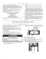 Preview for 8 page of KitchenAid 30" (76.2 CM) RANGE HOOD Installation Instructions And Use & Care Manual