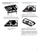 Preview for 11 page of KitchenAid 30" (76.2 CM) RANGE HOOD Installation Instructions And Use & Care Manual