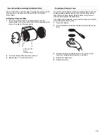 Preview for 15 page of KitchenAid 30" (76.2 CM) RANGE HOOD Installation Instructions And Use & Care Manual