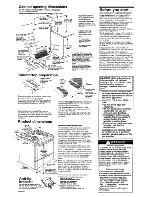 Preview for 2 page of KitchenAid 30” (76.2cm) Installation Instructions Manual