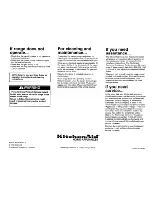 Preview for 7 page of KitchenAid 30” (76.2cm) Installation Instructions Manual