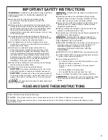 Preview for 3 page of KitchenAid 30" Installation Instructions And Use And Care Manual