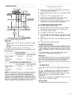 Preview for 5 page of KitchenAid 30" Installation Instructions And Use And Care Manual