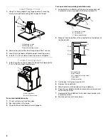 Предварительный просмотр 8 страницы KitchenAid 30" Installation Instructions And Use And Care Manual