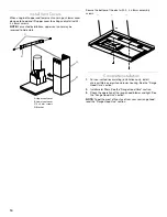 Предварительный просмотр 10 страницы KitchenAid 30" Installation Instructions And Use And Care Manual