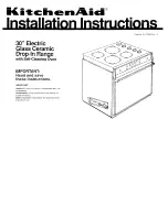 KitchenAid 3147388 Installation Instructions Manual предпросмотр