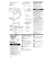 Preview for 2 page of KitchenAid 3147388 Installation Instructions Manual