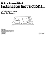 Предварительный просмотр 1 страницы KitchenAid 3181199 Installation Instructions