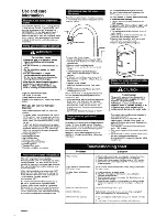 Preview for 6 page of KitchenAid 3184330 Installation Instructions And Use & Care Manual