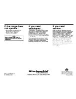 Preview for 5 page of KitchenAid 3187359 Installation Instructions