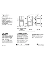 Preview for 5 page of KitchenAid 3358952 Installation Instructions