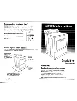 Предварительный просмотр 1 страницы KitchenAid 3397629 Installation Instructions Manual