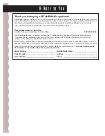 Preview for 2 page of KitchenAid 3405633 Use & Care Manual