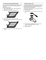 Preview for 11 page of KitchenAid 36" (91.4 CM) ISLAND CANOPY Installation Instructions And Use & Care Manual