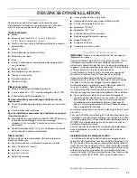 Preview for 17 page of KitchenAid 36" (91.4 CM) ISLAND CANOPY Installation Instructions And Use & Care Manual