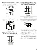 Preview for 21 page of KitchenAid 36" (91.4 CM) ISLAND CANOPY Installation Instructions And Use & Care Manual