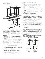 Preview for 5 page of KitchenAid 36" Installation Instructions And Use & Care Manual