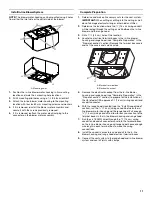 Preview for 11 page of KitchenAid 36" Installation Instructions And Use & Care Manual