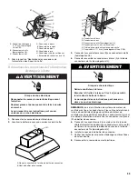 Предварительный просмотр 33 страницы KitchenAid 36" Installation Instructions And Use & Care Manual